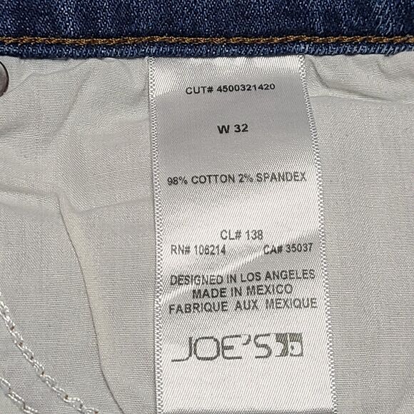 Joe's Womens Shorts W32 Cut Off Hot Mom Distressed Jeans Beach Party Denim Pants - Picture 6 of 8